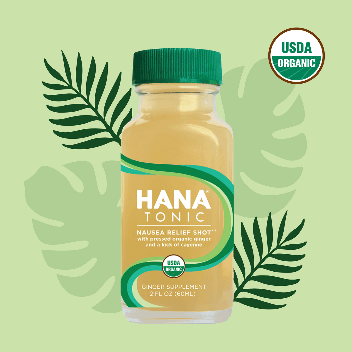 Organic Ginger Shots | Hana Tonic Ginger Shot