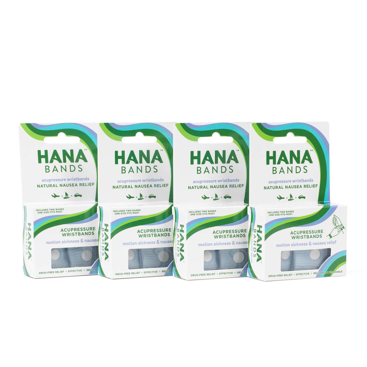 4 Hana Bands &amp; 1 Hana Tonic (9 pack)